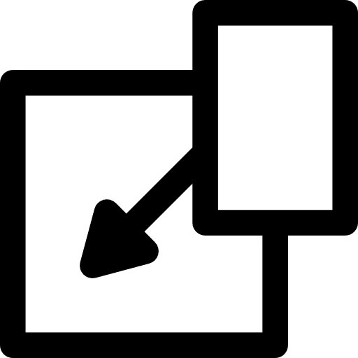 Insert ui column rectangles icon