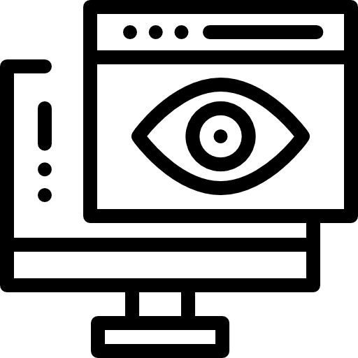 View seo eye visibility icon