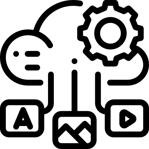 Data multimedia option transfer settings icon