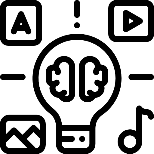 Idea invention interface seo and web icon