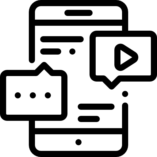 Mobile exchange communication communications icon