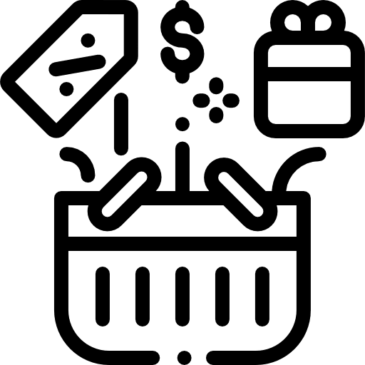 Promotion commerce store promotions icon