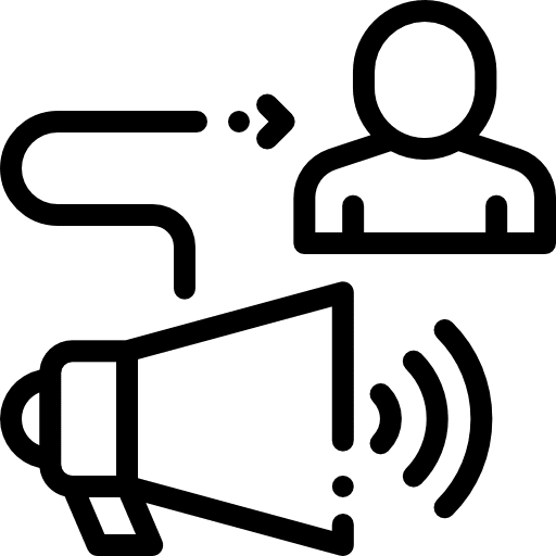 Promotion megaphone communications promotion icon