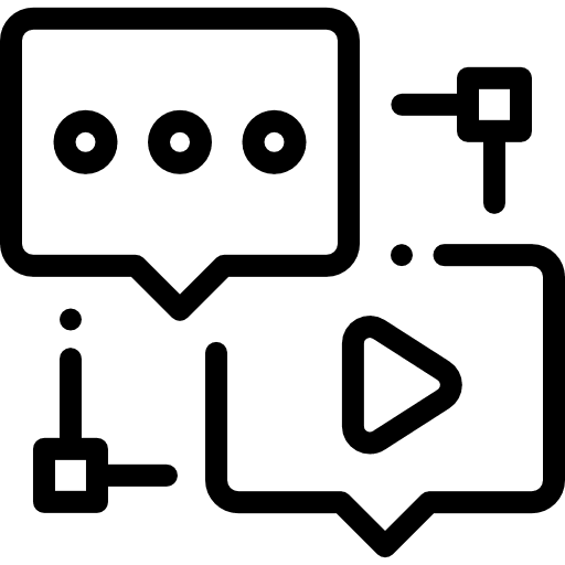 Communication communication marketing conversation icon