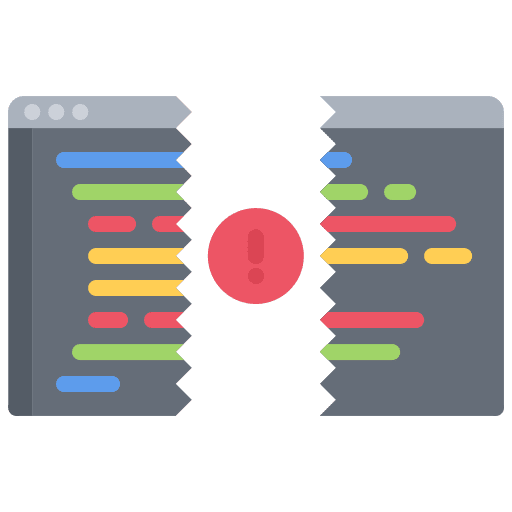 Bug code error programmer icon Bug code error programmer icon