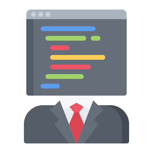 Developer suit developer website icon Developer suit developer website icon