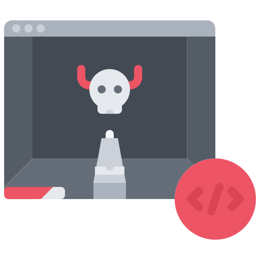 Game development coding gun gaming icon Game development coding gun gaming icon