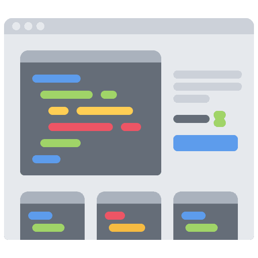 Shop programmer modules code icon Shop programmer modules code icon