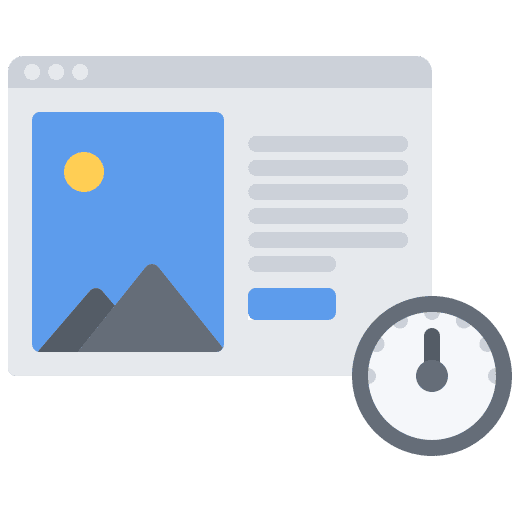 Loading computer speed development icon Loading computer speed development icon