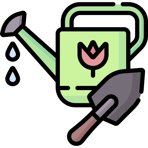 Gardening farming and gardening farm tool icon