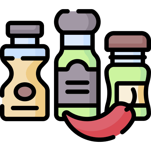 Spice salt bottle spice icon