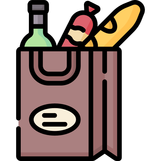 Grocery food drink grocery icon
