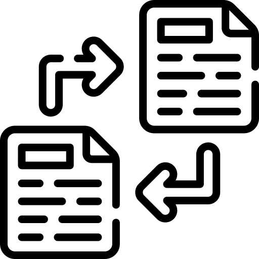 File transfer file transfer data storage share icon File transfer file transfer data storage share icon