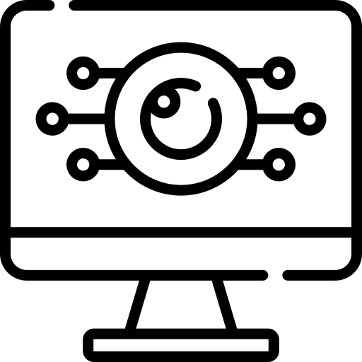 Monitoring monitoring vision processor icon