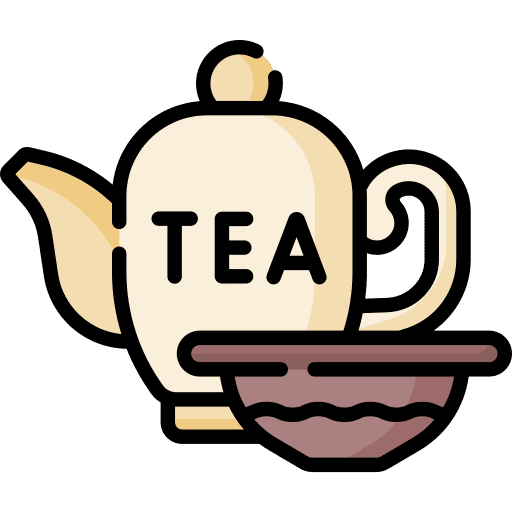 Teapot kitchen kitchenware bowl icon