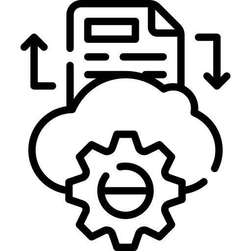 Data synchronization data storage file storage sync icon Data synchronization data storage file storage sync icon