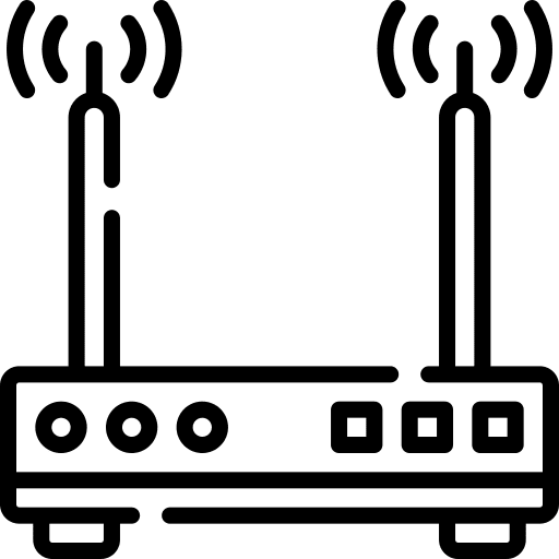 Router wireless router modem electronics icon Router wireless router modem electronics icon