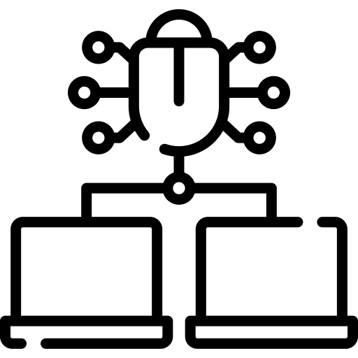 Virus threat database bug icon Virus threat database bug icon