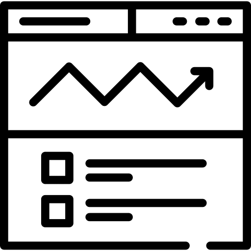 Browser computing seo and web interface icon