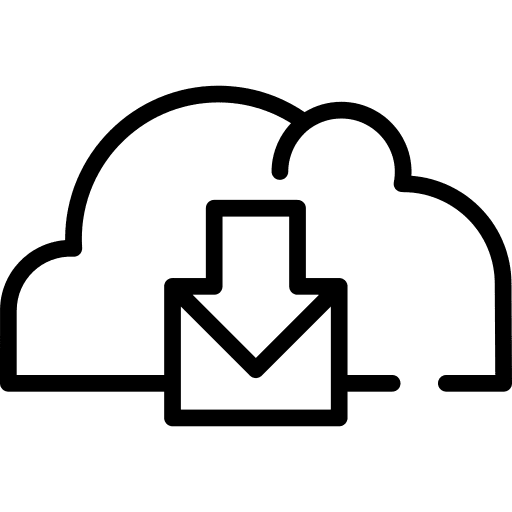 Cloud computing multimedia option ui multimedia icon