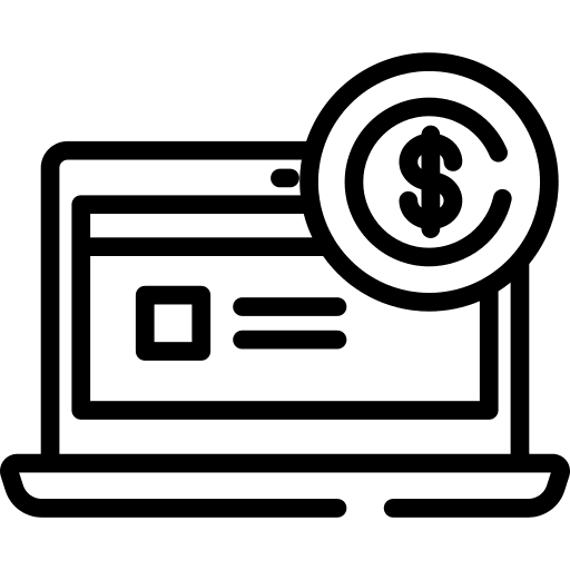 Laptop electronic technology computing icon