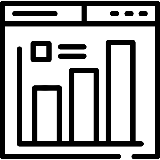 Browser diagram computing internet icon