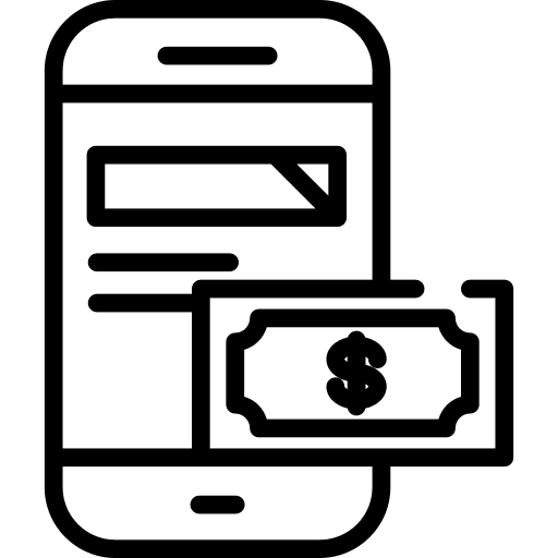 Smartphone cellphone technology touch screen icon