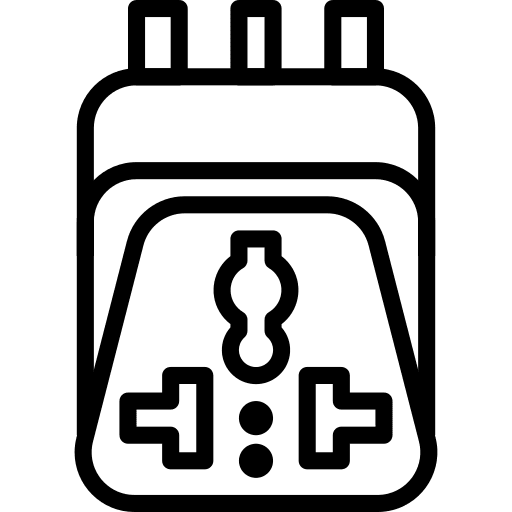 Adaptor travel adaptor plug icon Adaptor travel adaptor plug icon