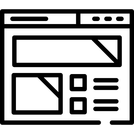 Website web computing interface icon