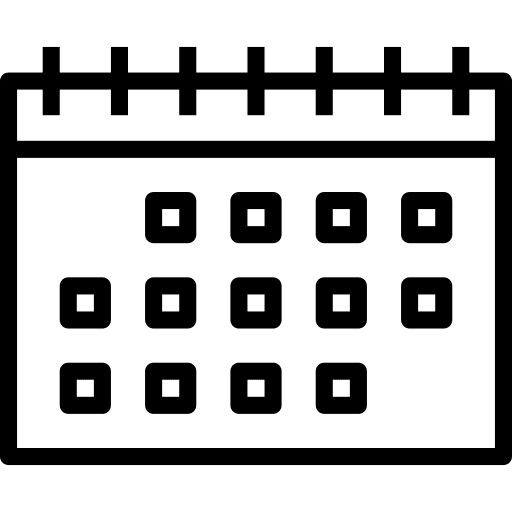 Calendar date calendar administration icon Calendar date calendar administration icon