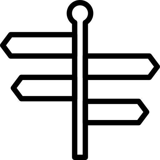 Sign sign directional panel icon Sign sign directional panel icon