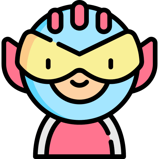 Superhero avatar comic man icon Superhero avatar comic man icon