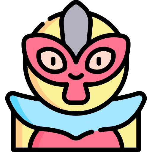 Superhero avatar character superhero icon Superhero avatar character superhero icon