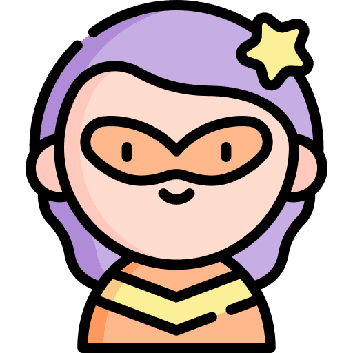 Superhero superhero comic avatar icon Superhero superhero comic avatar icon