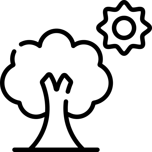 Tree weather natural season icon