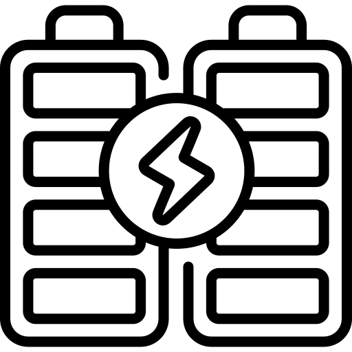 Battery level technology battery level ecology and environment icon