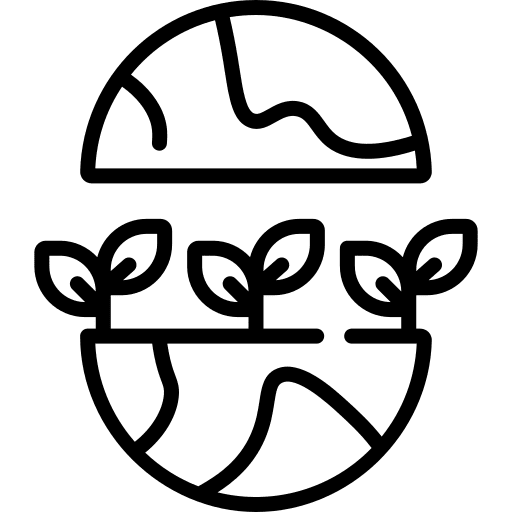 Ecology ecology and environment world wind icon