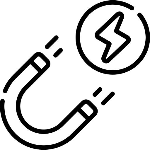 Magnet physics magnet magnetism icon