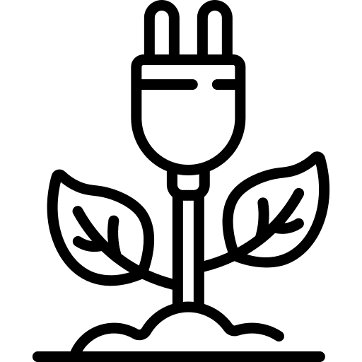 Sprout green plug scent icon