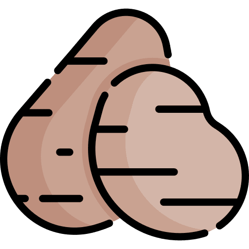 Sweet potato healthy organic vegetarian icon