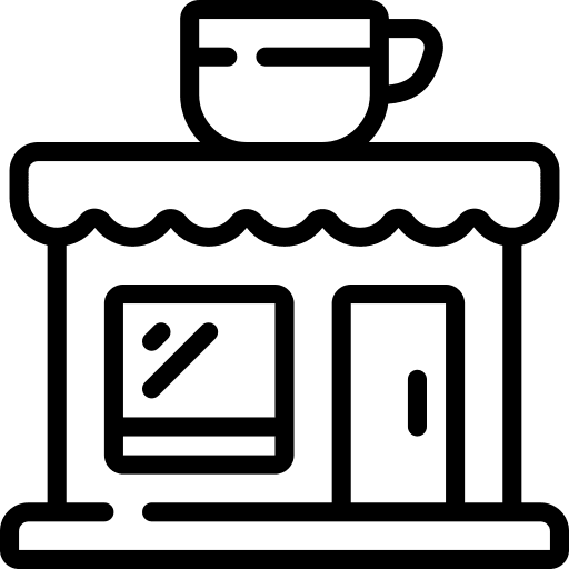 Cafe cafe shop coffee icon