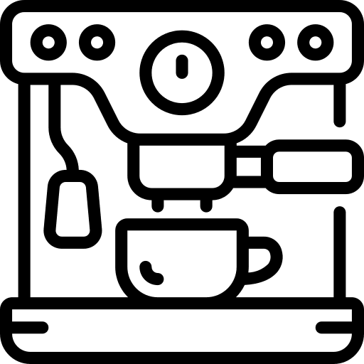 Machine espresso coffee machine icon