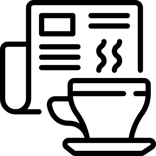 Paper cup food and restaurant paper icon