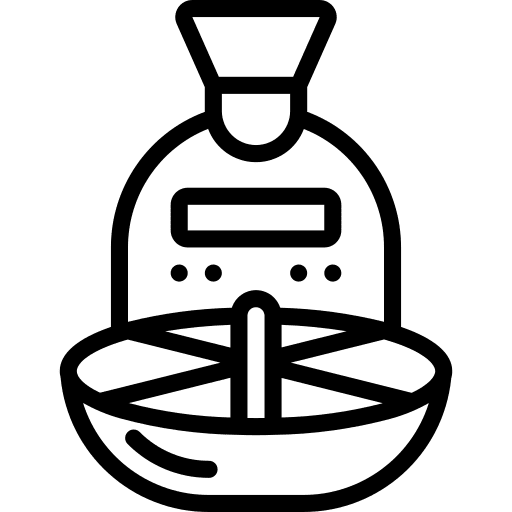 Oven coffee food and restaurant oven icon