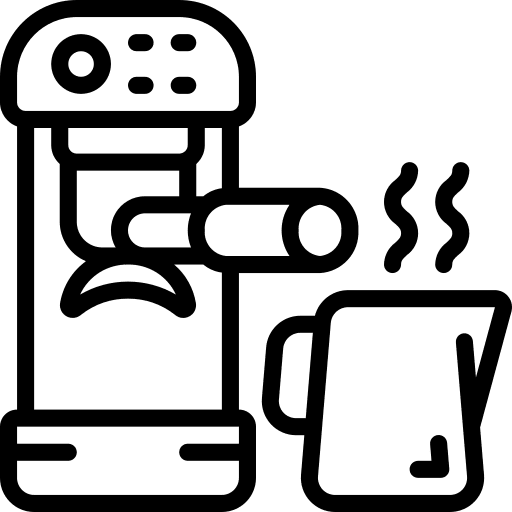 Machine coffee food and restaurant machine icon