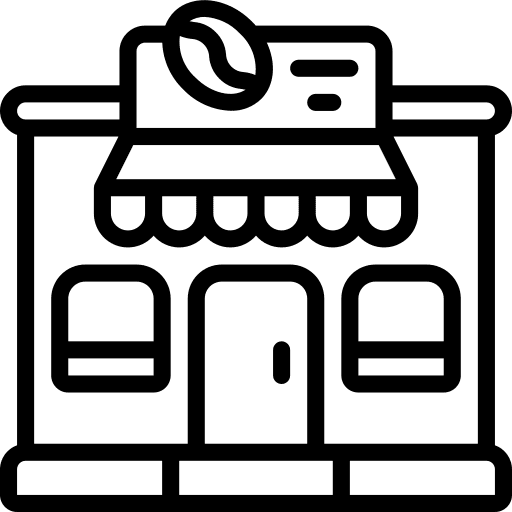 Shop coffee shop drink icon