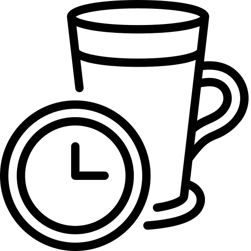 Latte coffee latte time icon