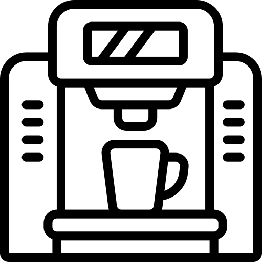 Machine drink takeaway machine icon