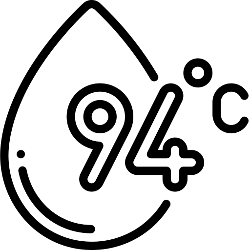 Water drink hot food and restaurant icon