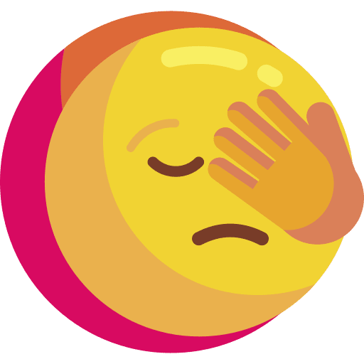 Facepalm facepalm expression feeling icon